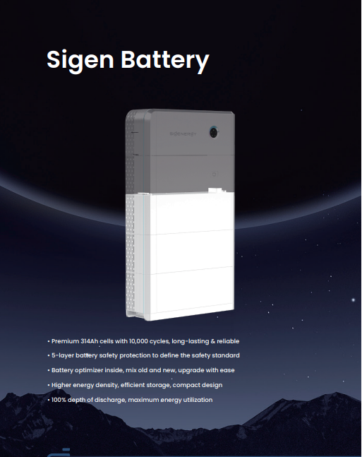 SigenStor BAT 5.0-10.0