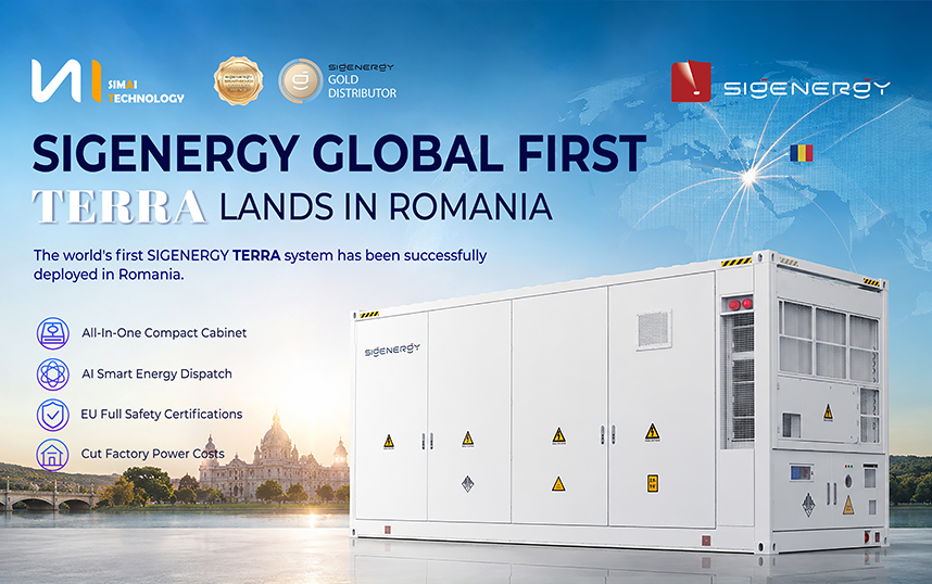 Sigenergy Global First TERRA System приземляється в Румунії